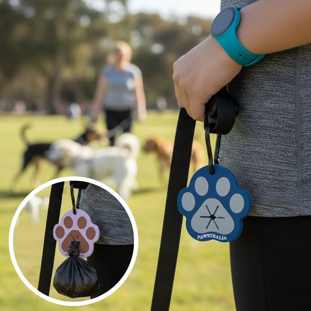 Hands-free Dog Poop Bag Carrier
