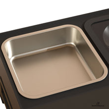 Load image into Gallery viewer, Elevated Pet Bowls (3 in 1)
