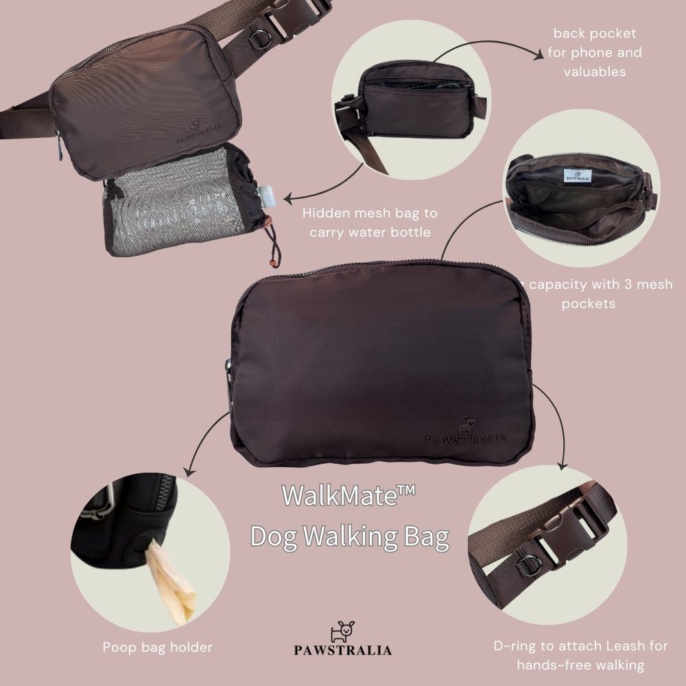 WalkMate Hands-Free Dog Walking Bag